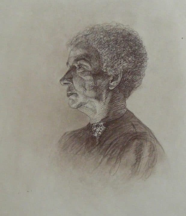 Portrait of a old woman
